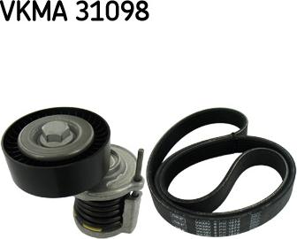 SKF VKMA 31098 — Zestaw paska klinowego wielorowkowego
