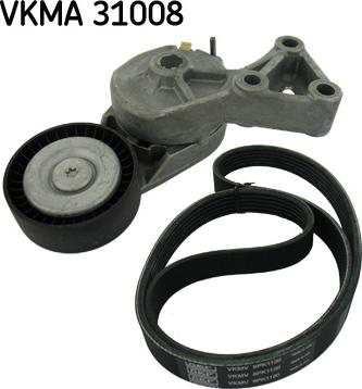 SKF VKMA 31008 - ZESTAW PASKA WIELOROWK. VW