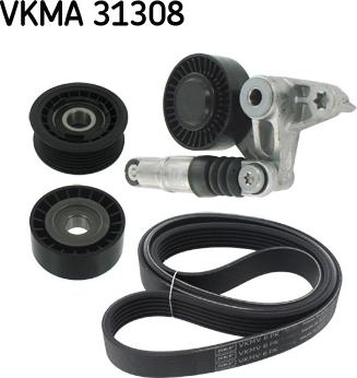 SKF VKMA 31308 — Zestaw paska klinowego wielorowkowego
