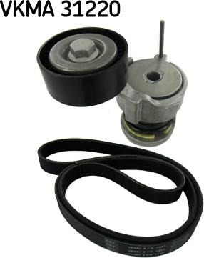 SKF VKMA 31220 - ZESTAW PASKA WIELOROWK. VW 1.2