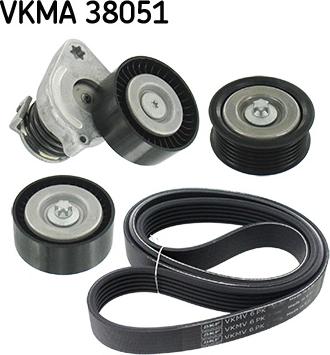 SKF VKMA 38051 — Zestaw paska klinowego wielorowkowego