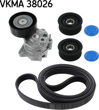 SKF VKMA 38026 — Zestaw paska klinowego wielorowkowego