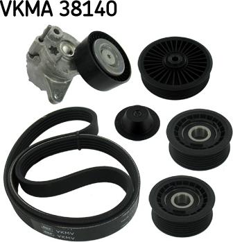 SKF VKMA 38140 — Zestaw paska klinowego wielorowkowego
