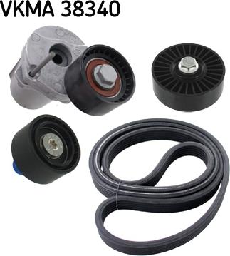 SKF VKMA 38340 — Zestaw paska klinowego wielorowkowego