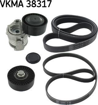 SKF VKMA 38317 — Zestaw paska klinowego wielorowkowego