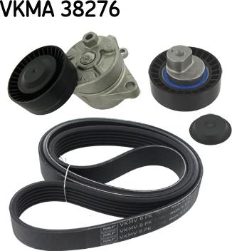 SKF VKMA 38276 — Zestaw paska klinowego wielorowkowego