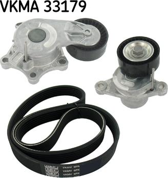 SKF VKMA 33179 - ZESTAW PASKA WIELOROWK. CITROEN 1.6HDI