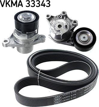 SKF VKMA 33343 — Zestaw paska klinowego wielorowkowego