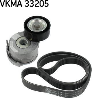 SKF VKMA 33205 - ZESTAW PASKA WIELOROWK. CITROEN 2.0HDI FIAT-PEUGEOT
