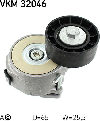 SKF VKMA 32203 — Zestaw paska klinowego wielorowkowego
