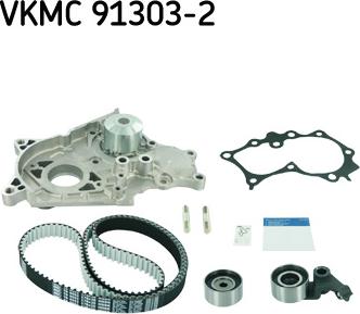 SKF VKMC 91303-2 — Pompa wodna + zestaw paska rozrządu
