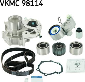 SKF VKMC 98114 — Pompa wodna + zestaw paska rozrządu