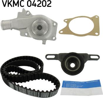 SKF VKMC 04202 — Pompa wodna + zestaw paska rozrządu