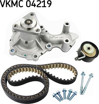 SKF VKMC 04219 — Pompa wodna + zestaw paska rozrządu