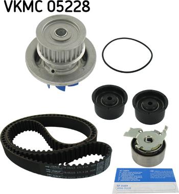 SKF VKMC 05228 — Pompa wodna + zestaw paska rozrządu