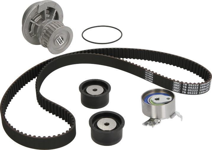 SKF VKMC 05222 — Pompa wodna + zestaw paska rozrządu