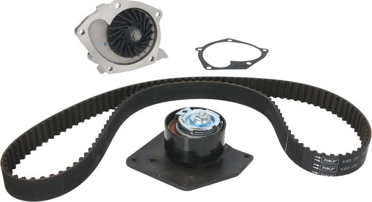 SKF VKMC 06008 — Pompa wodna + zestaw paska rozrządu