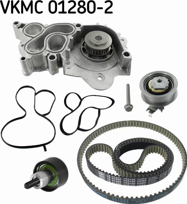 SKF VKMC 01280-2 - ZESTAW ROZRZĄDU VW 1.0TSI-1.2TSI KPL. Z ZESTAWEM POMPY