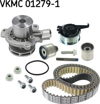 SKF VKMC 01279-1 — Pompa wodna + zestaw paska rozrządu
