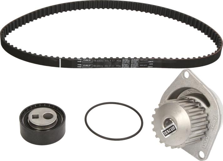 SKF VKMC 03111 — Pompa wodna + zestaw paska rozrządu