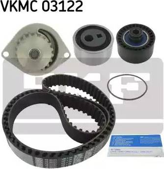 SKF VKMC 03122 - Pompa wodna + zestaw paska rozrządu