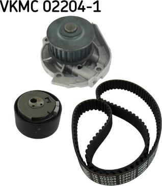 SKF VKMC 02204-1 — Pompa wodna + zestaw paska rozrządu