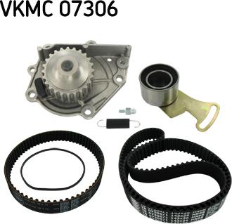 SKF VKMC 07306 — Pompa wodna + zestaw paska rozrządu
