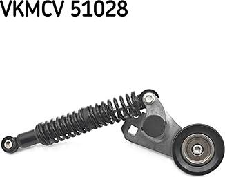 SKF VKMCV 51028 - Napinacz paska wielorowkowego