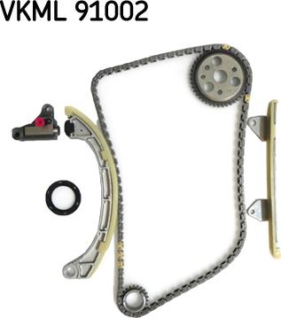 SKF VKML 91002 - ZESTAW ŁAŃCUCHA ROZRZĄDU TOYOTA DOHC YARIS-VITZ _P9_ 1. 3 VVTI SILNIK 2SZ-FE 01-04-