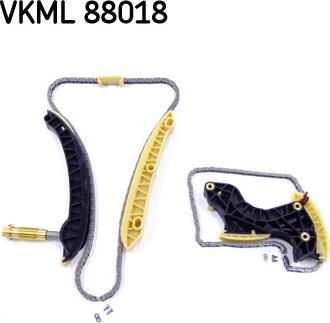 SKF VKML 88018 - Rozrząd kpl. łańcuch  elementy