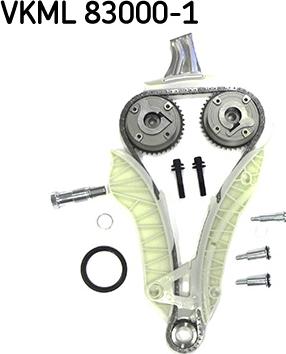 SKF VKML 83000-1 - ZESTAW ŁAŃCUCHA ROZRZĄDU CITROEN Z KOŁAMI VVT