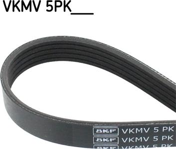 SKF VKMV 5PK1255 — Pasek klinowy wielorowkowy