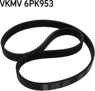 SKF VKMV 6PK953 — Pasek klinowy wielorowkowy
