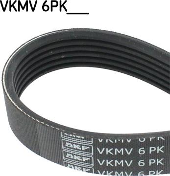 SKF VKMV 6PK2120 — Pasek klinowy wielorowkowy