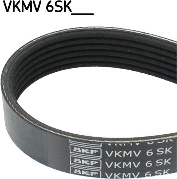 SKF VKMV 6SK1042 — Pasek klinowy wielorowkowy