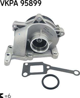 SKF VKPA 95899 - POMPA WODY HYUNDAI IX35-CARNIVAL-SORENTO-SPORTAGE