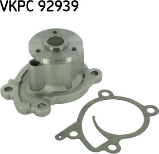 SKF VKPC 92939 - POMPA WODY NISSAN QASHQAI-JUKE 1.6