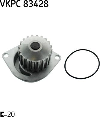 SKF VKPC 83428 — Pompa wodna