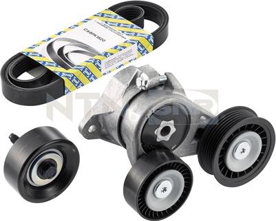 SNR KA852.00 - Zestaw pasków wielorowkowych z rolkami