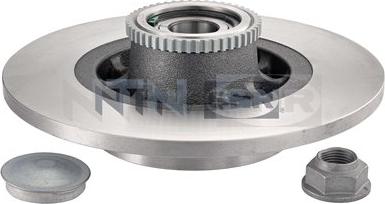 SNR KF155.125U — Tarcza hamulcowa