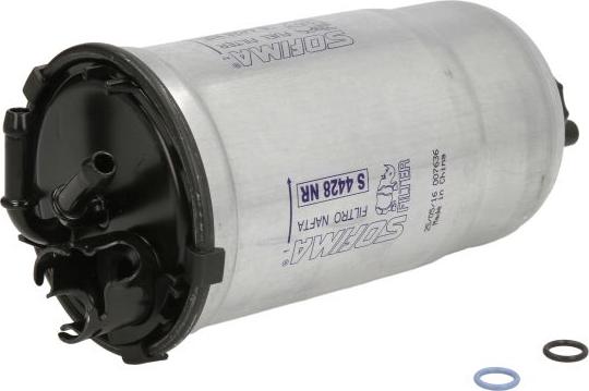 Sofima S 4428 NR — Filtr paliwa
