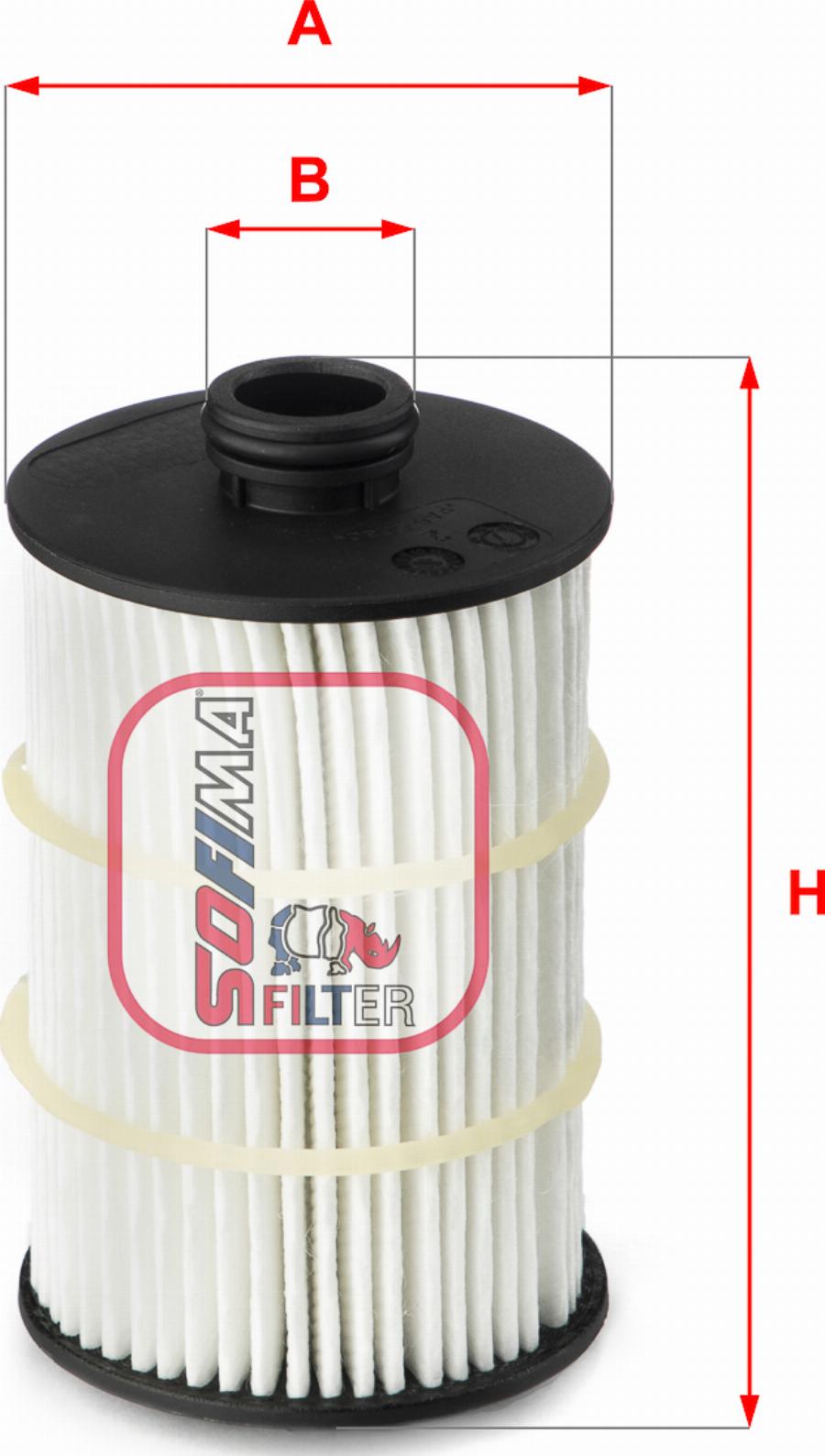 Sofima S 5090 PE — Filtr oleju