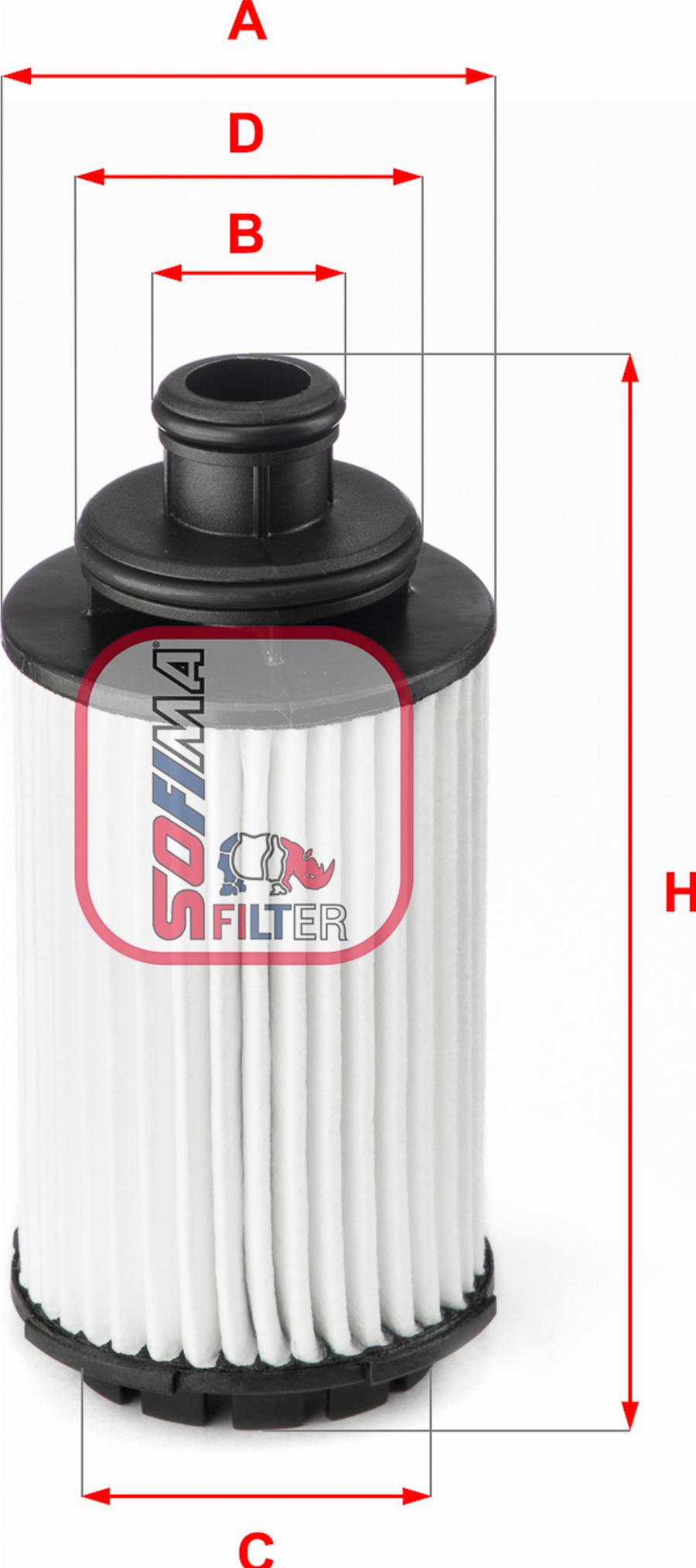Sofima S 5118 PE — Filtr oleju