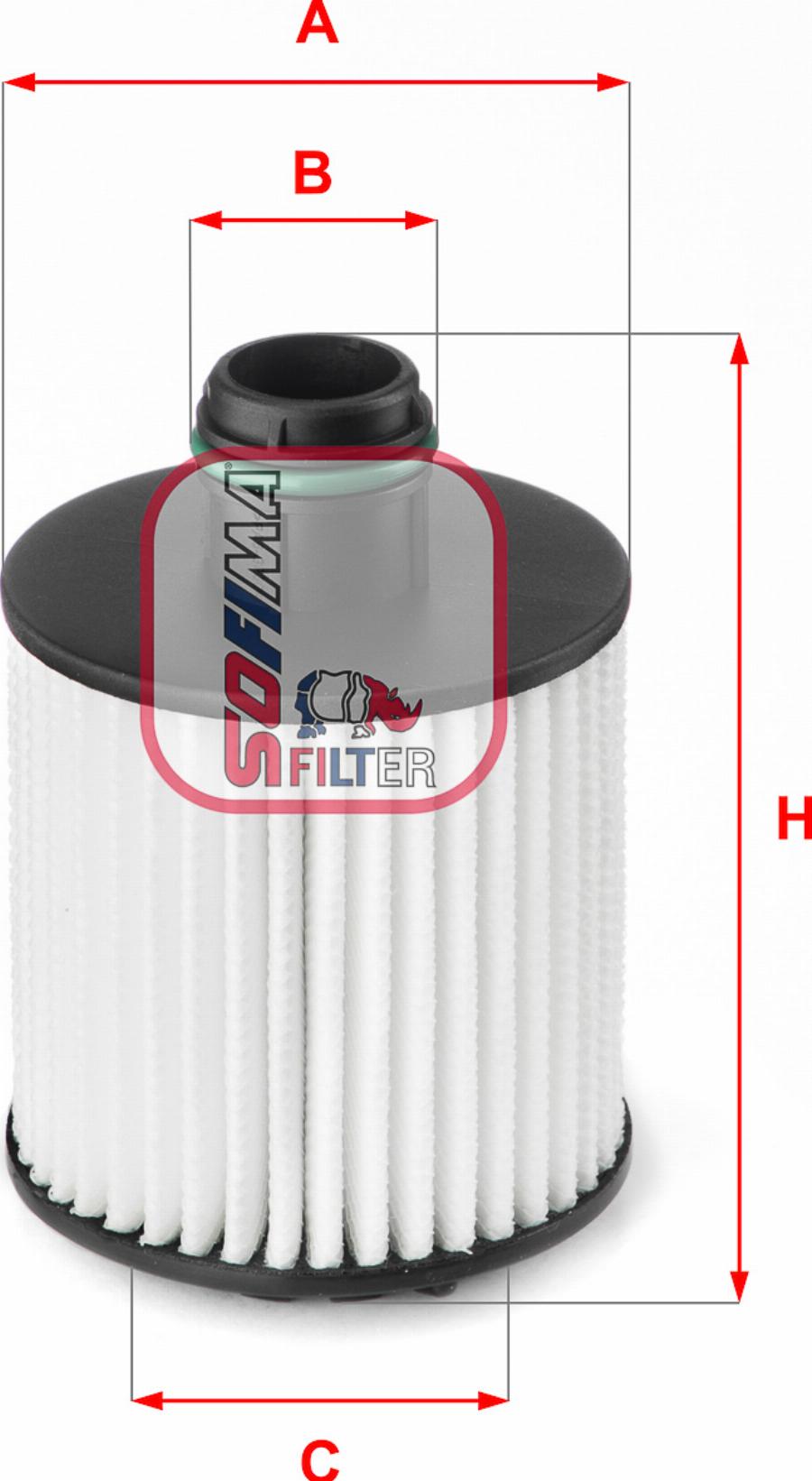 Sofima S 5139 PE — Filtr oleju
