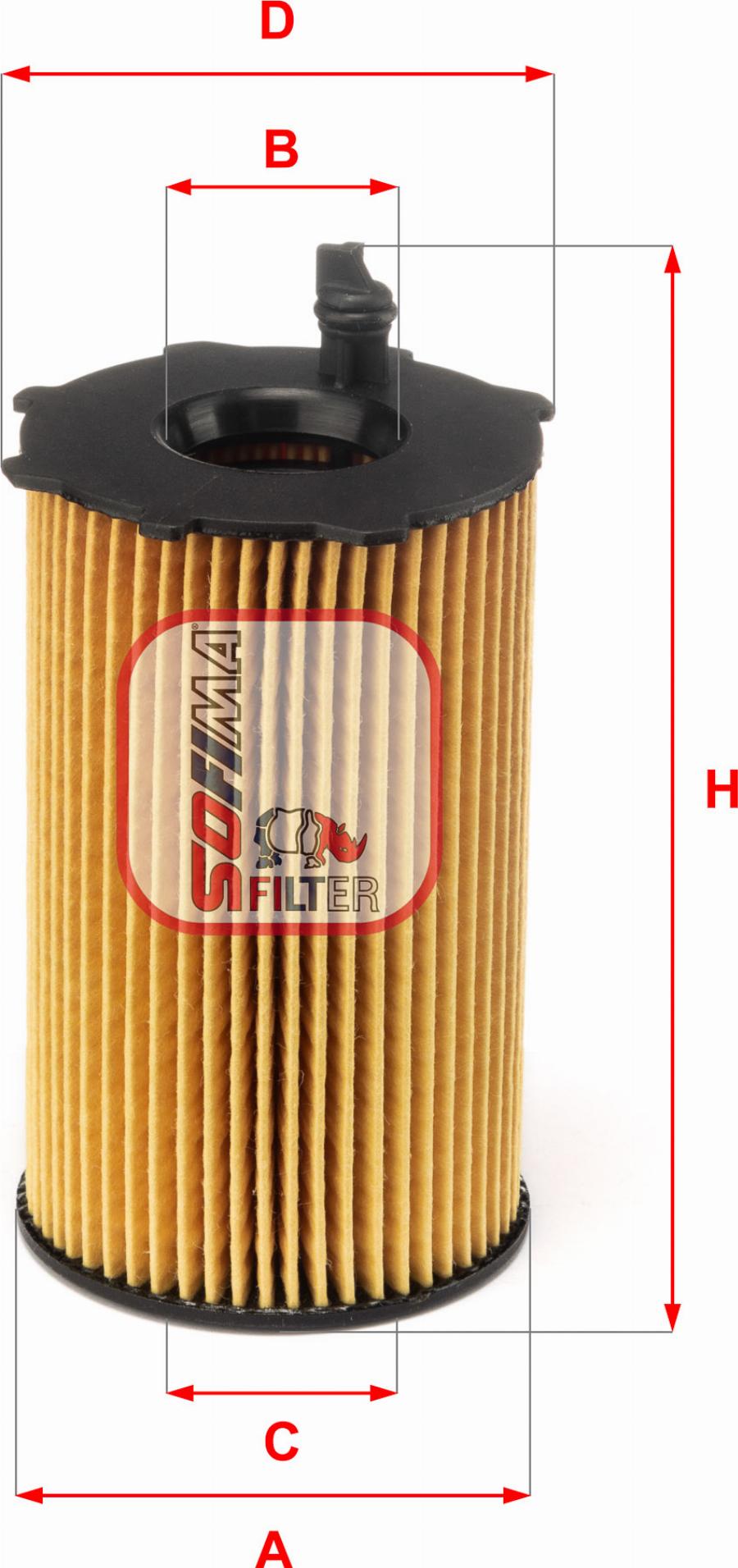 Sofima S 5226 PE - Filtr oleju