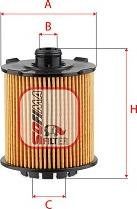 Sofima S 1VCC PE — Filtr oleju