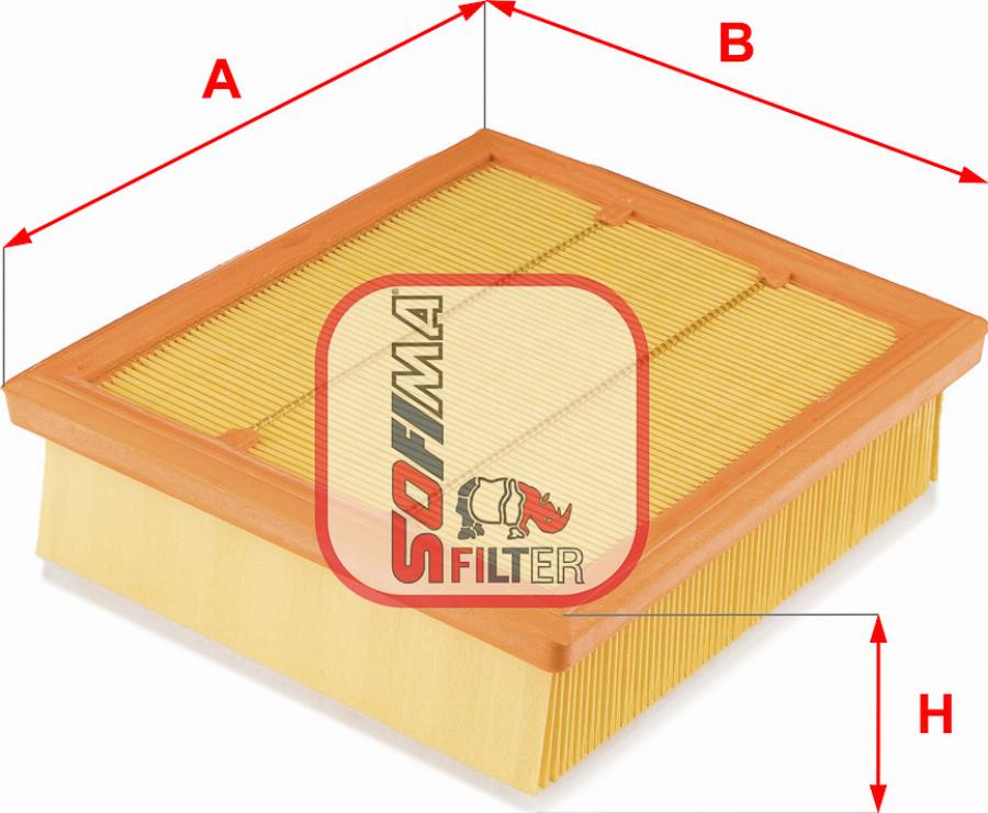 Sofima S 3677 A — Filtr powietrza
