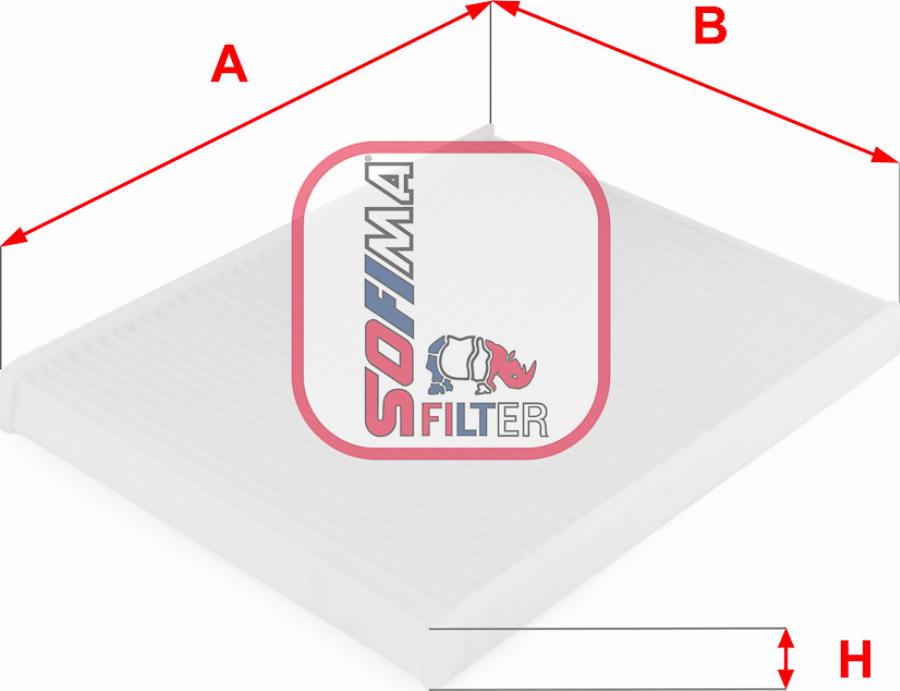 Sofima S 3149 C — Filtr kabinowy