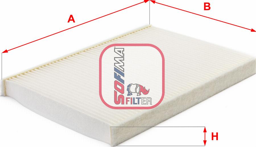 Sofima S 3391 C — Filtr kabinowy