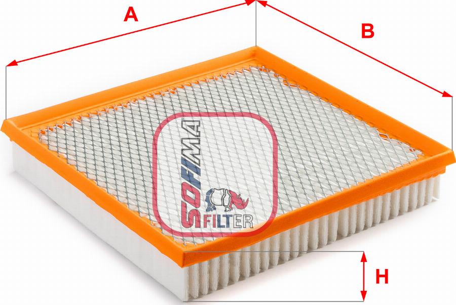 Sofima S 3A43 A — Filtr powietrza
